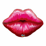 Red Lip Balloons - Glossy Hot Red and Pink design- Valentines