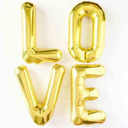 Love Letter Balloon Banner Kit | Silver | Gold | Rose Gold | Pink | Blue