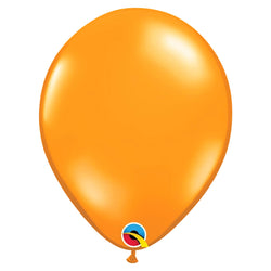 Mandarin Orange 11 IN (28cm) Round Latex Balloons Package 10 Qualatex