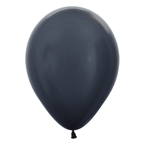 11 inch metallic graphite latex balloons betallatex