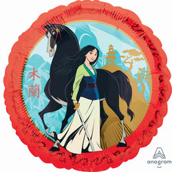 Mulan Birthday Party Supplies - Balloon - 18 in