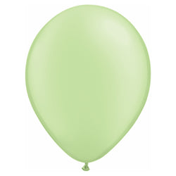 11 inch neon green latex balloons package 10