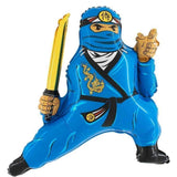 Ninja Balloons - 31 INCH - Blue 