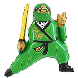 Ninja Balloons - 31 INCH - Green