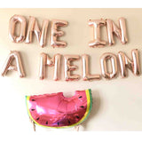 One In A Melon Birthday Balloons | Silver | Gold | Rose Gold | Pink | Blue