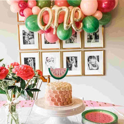 Watermelon Latex Balloon Garland Kit