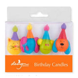 Party Animal Pals Birthday Candles | Set of 4