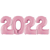 2022 Number Balloons | Small 14 INCH | 14 Colors