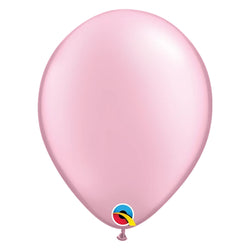 Pink Pearl 11 IN (28cm) Round Latex Balloons Package 10 Qualatex