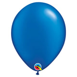 Sapphire Blue Pearl 11 IN (40cm) Round Latex Balloons Package 10 Qualatex