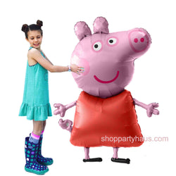 peppa pig airwalker balloon 48 inch