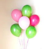 watermelon party balloons