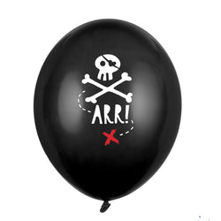 Pirate Latex Balloons | 12 Inch | Package 6