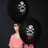 Pirate Latex Balloons | 12 Inch | Package 6