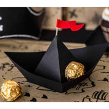 Pirate Party Paper Ship Treat Boats | Set 6