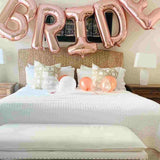 BRIDE Balloon Banner | Silver | Rose Gold | Gold | Pink | Blue