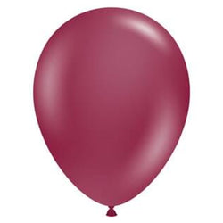 11 inch sangria red latex balloons