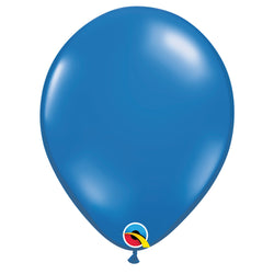 Sapphire Blue 11 IN (28cm) Round Latex Balloons Package 10 Qualatex