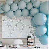 Sea Glass Matte Latex Balloon Garland