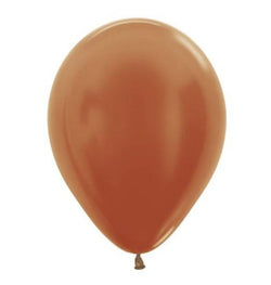 Copper Round Latex Balloons (5", 11", 16", 24", 36")