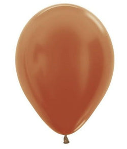 Copper Round Latex Balloons (5", 11", 16", 24", 36")