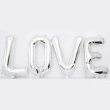 Love Letter Balloon Banner Kit | Silver | Gold | Rose Gold | Pink | Blue