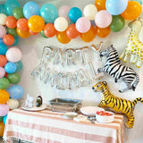 Party Animal Letter Balloons | Pink | Gold | Silver | Rose Gold | Blue