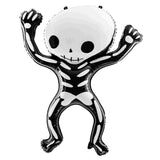 Skeleton halloween balloon