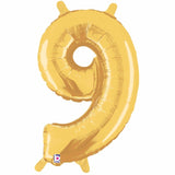 14 INCH | Gold Letter Balloons