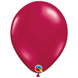 Sparkling Burgundy 11 IN (28cm) Round Latex Balloons Package 10 Qualatex