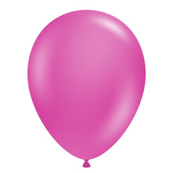 5 Inc Pixie Hot Pink Tuftex Latex Balloons