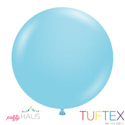 17 inch round sea glass blue latex balloons