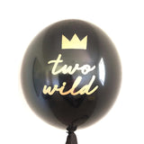 Two Wild Custom Latex Balloons