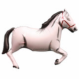 White Horse Balloon with white feet