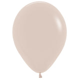 White Sand 12 INCH (30cm) Latex Balloons Package of 10