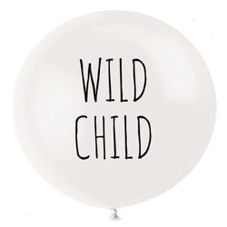 WILD CHILD Custom Latex Balloons