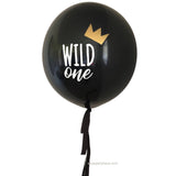 WILD ONE Custom Latex Birthday Balloons