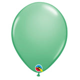 Wintergreen Mint 16 IN (40cm) Round Latex Balloons Package 6 Qualatex